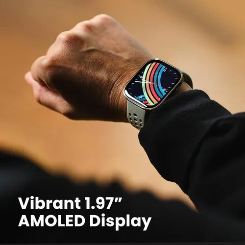Amazfit Bip 6 Smartwatch 46mm: Batería 14 Días, Pantalla 1.97 Pulgadas, Monitor Completo