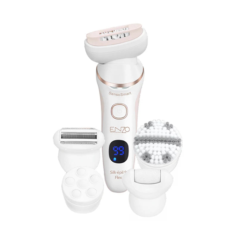 ENZO EN-0106 Depiladora Facial 5 en 1 Portátil de Alta Calidad