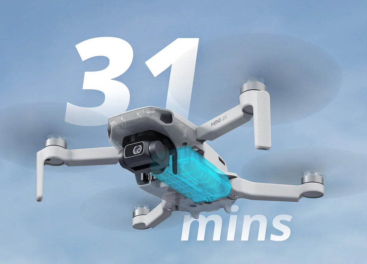 DJI Mini 4K Drone Vista Superior Plegado - Krishna Iquique