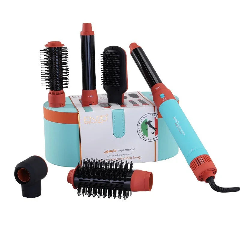 ENZO EN-4133 - Air Styler 6 en 1 Secador y Moldeador Accesorios - Mall ZOFRI Iquique