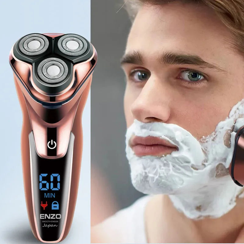 ENZO EN-9308 - Cortadora de Cabello Inalámbrica con LCD Vista Frontal - Krishna Iquique ZOFRI