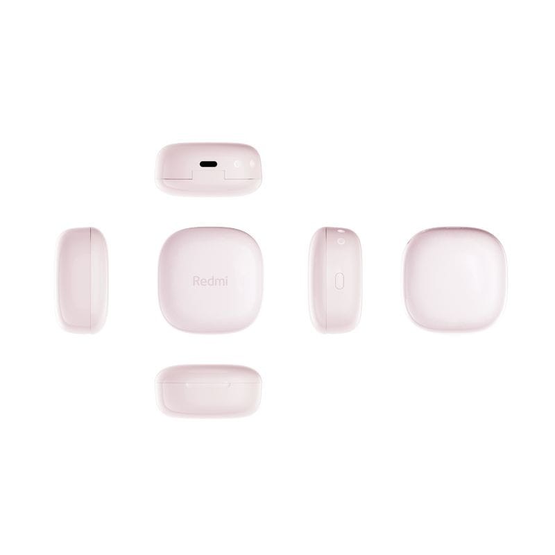 Xiaomi Redmi Buds 6 Play - Auriculares Inalámbricos Bluetooth Rosa Vista Lateral - Mall ZOFRI Iquique