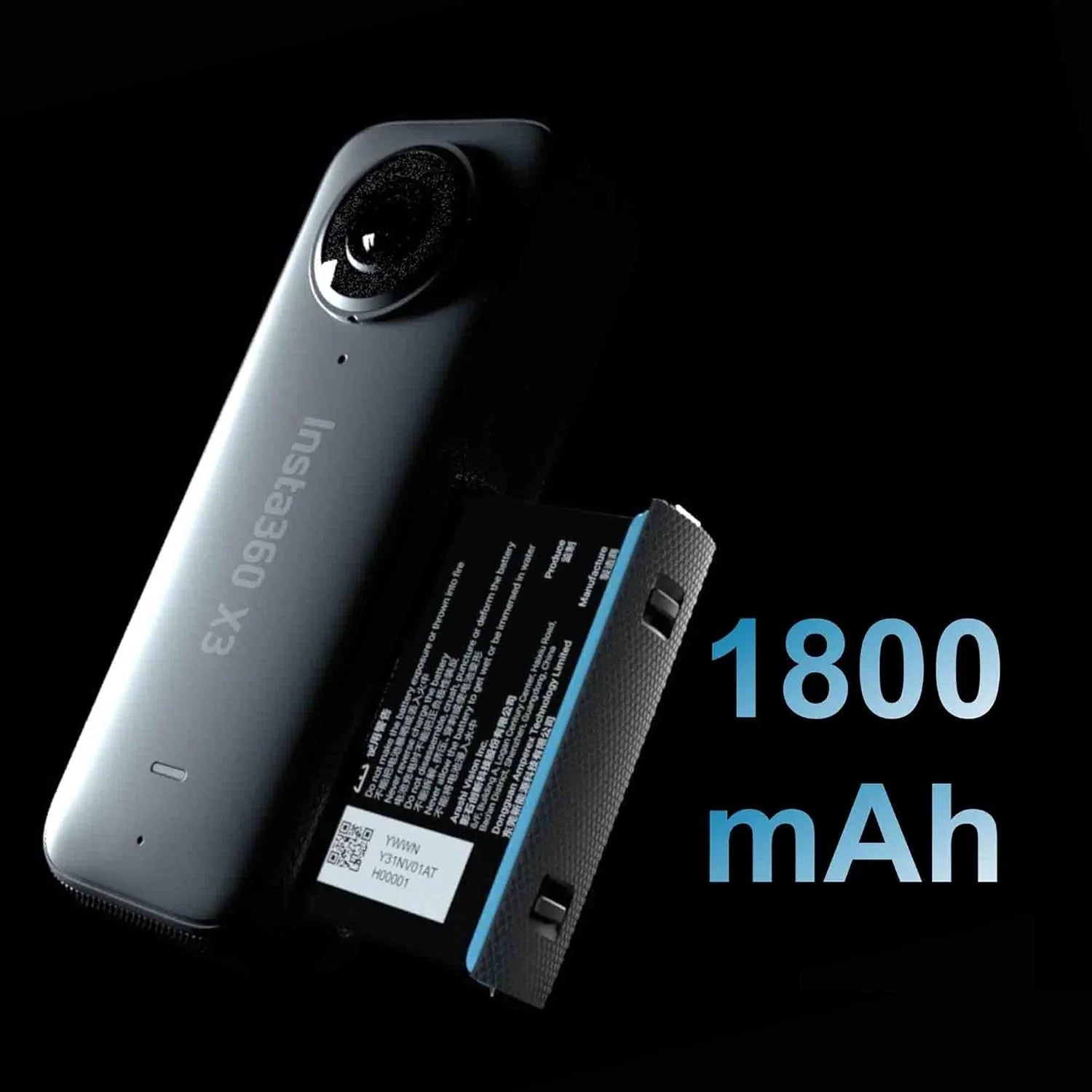 Insta360 X3 Camara 360 Vista Completa con Accesorios - Krishna Iquique ZOFRI