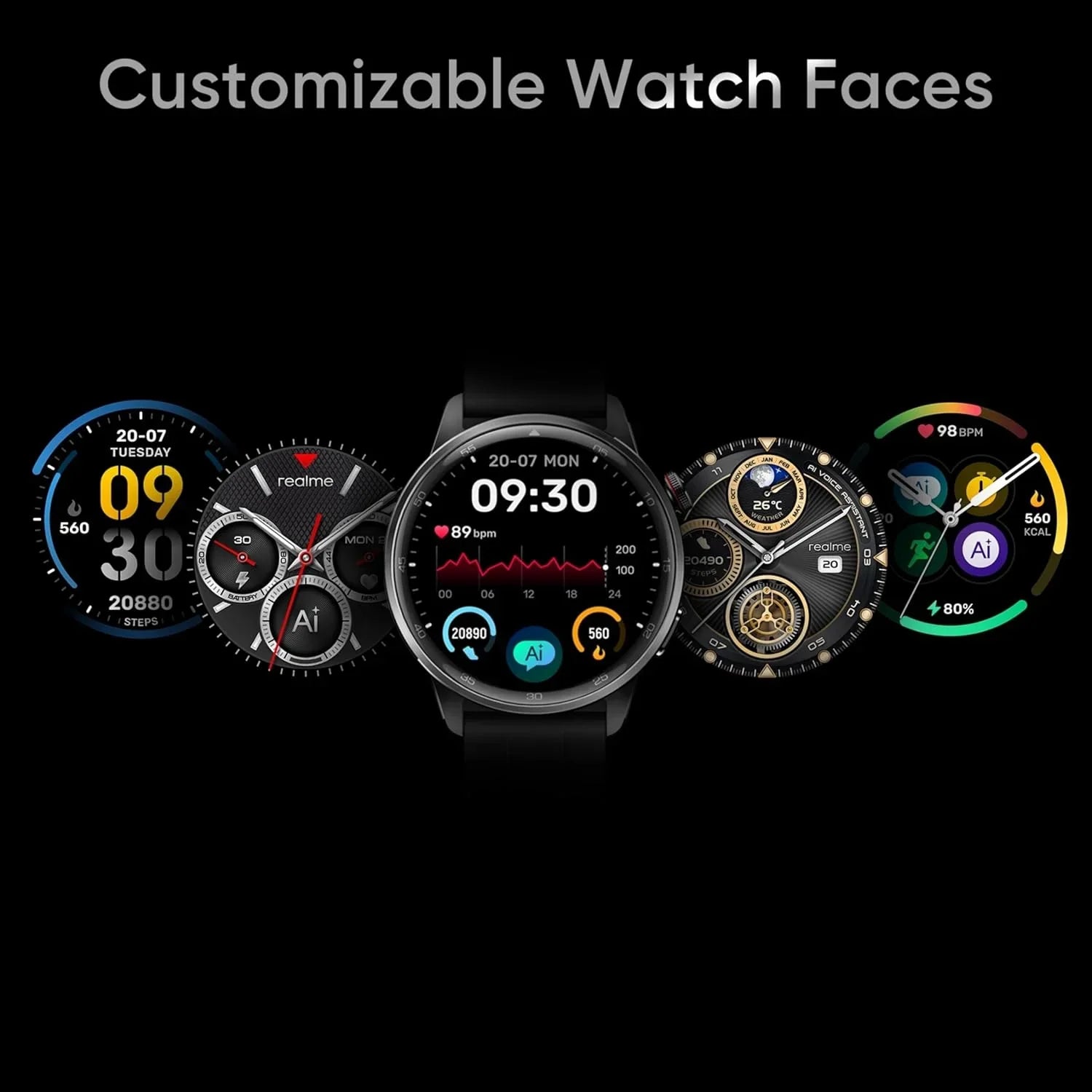 Realme Watch S2 Smartwatch Resistencia Agua - Krishna Iquique