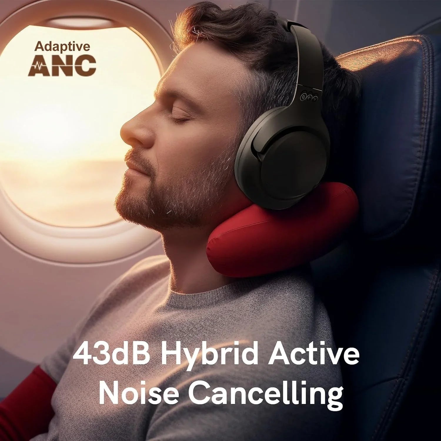 Auriculares QCY H3 ANC Over-Ear Bluetooth con Cancelación de Ruido
