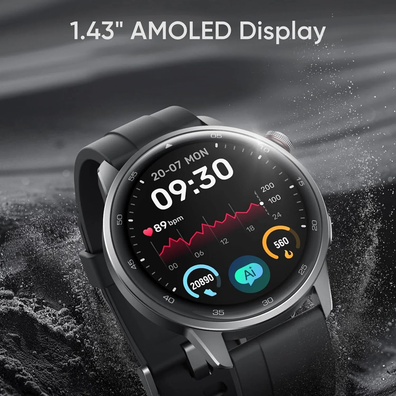 Realme Watch S2 Smartwatch Detalle Botones - Mall ZOFRI Iquique
