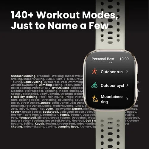 Amazfit Bip 6 Smartwatch 46mm: Batería 14 Días, Pantalla 1.97 Pulgadas, Monitor Completo
