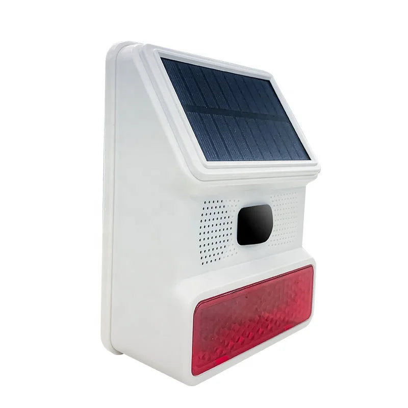 Sirena Alarma Inteligente Tuya WiFi PST-PE523W Impermeable para Seguridad Doméstica