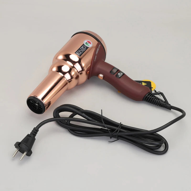 Secador de Pelo Profesional ENZO Alta Potencia Secado Rápido