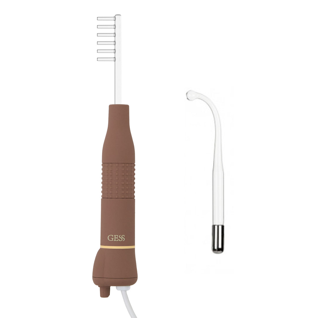 Masajeador GESS DARS Alta Frecuencia 2 en 1: Terapia Profesional Facial y Cuero Cabelludo