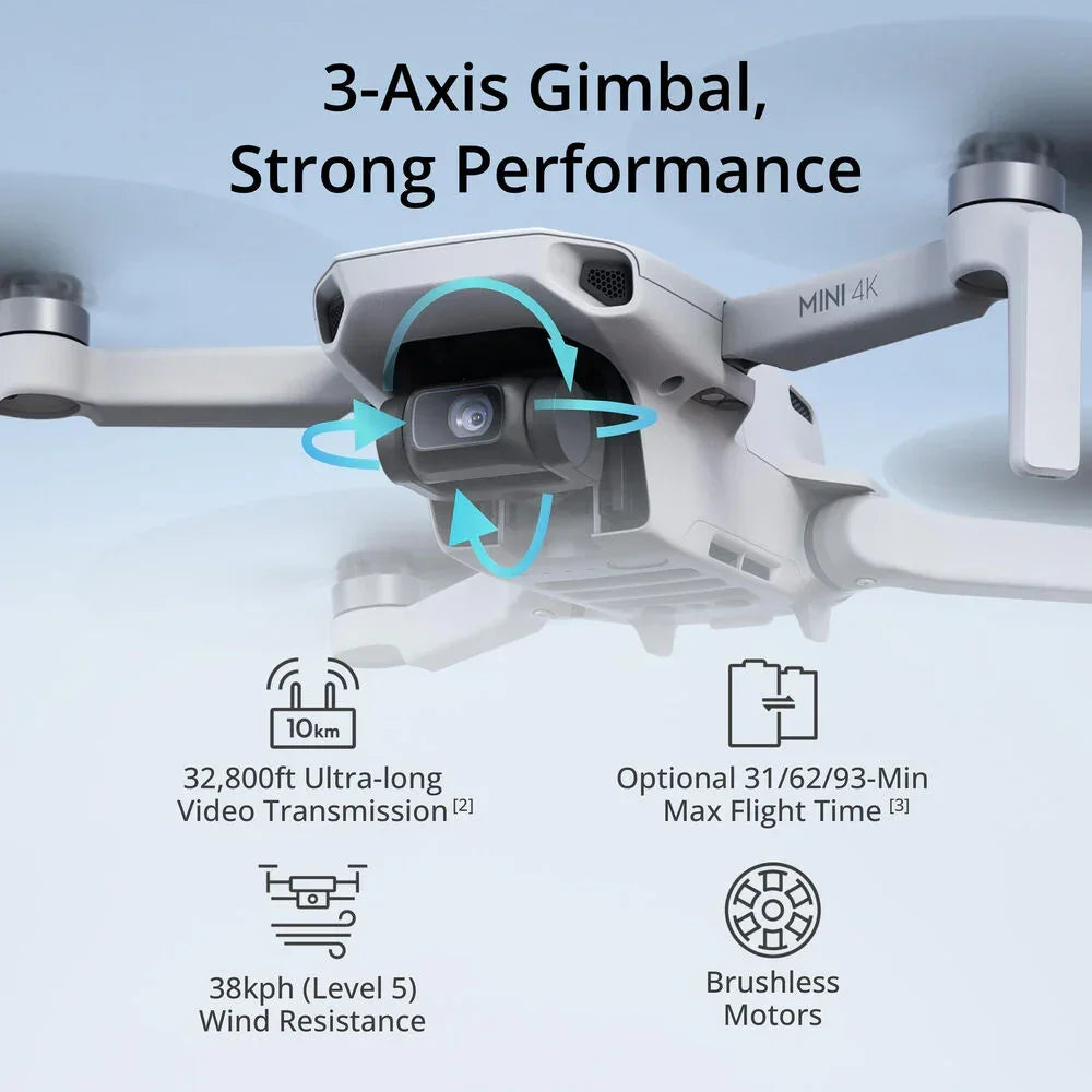 DJI Mini 4K Drone en Vuelo Exterior - Krishna Iquique ZOFRI