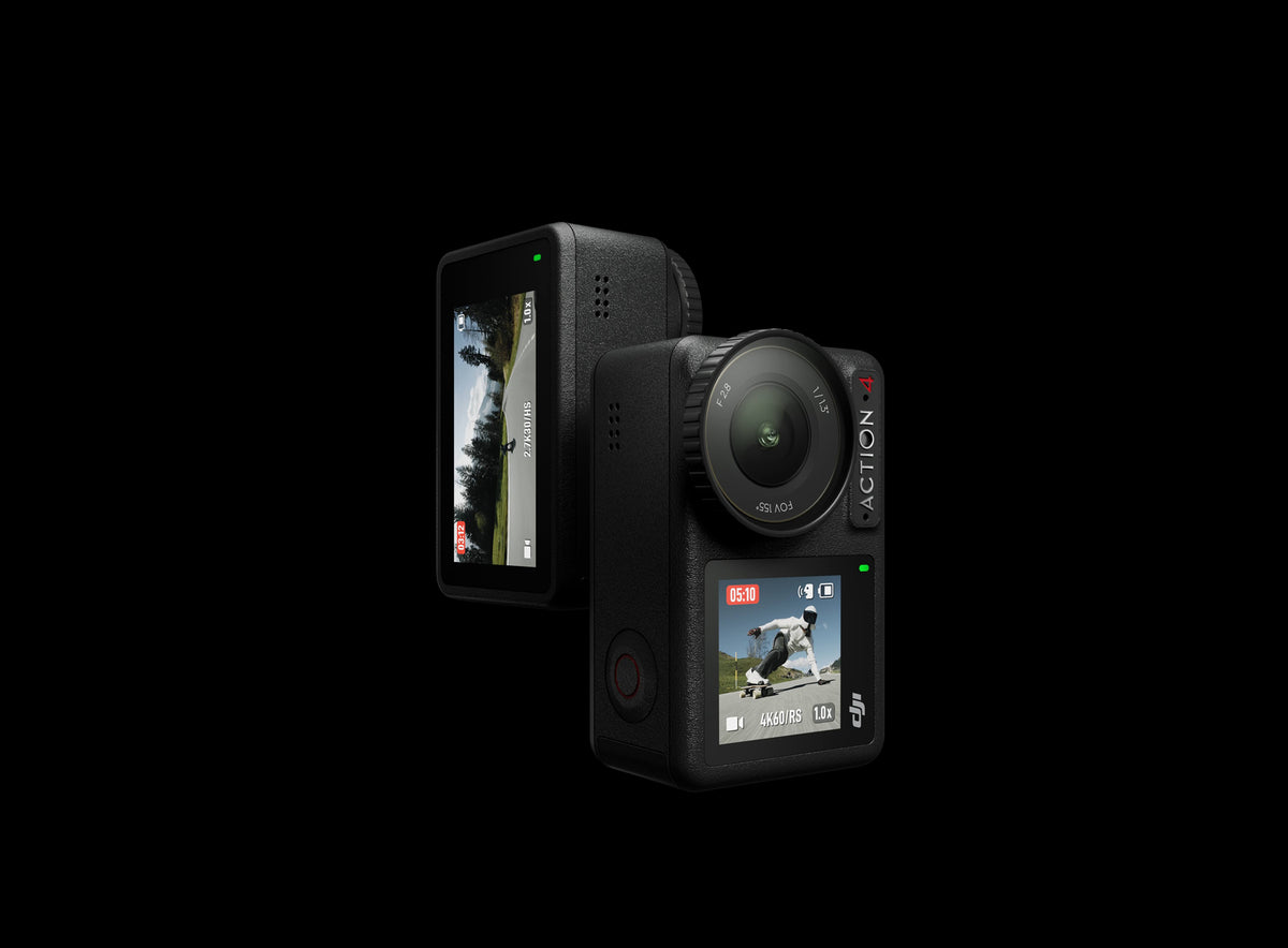 DJI Osmo Action 4 Camara Accion Vista Lateral Pantalla - Mall ZOFRI Iquique