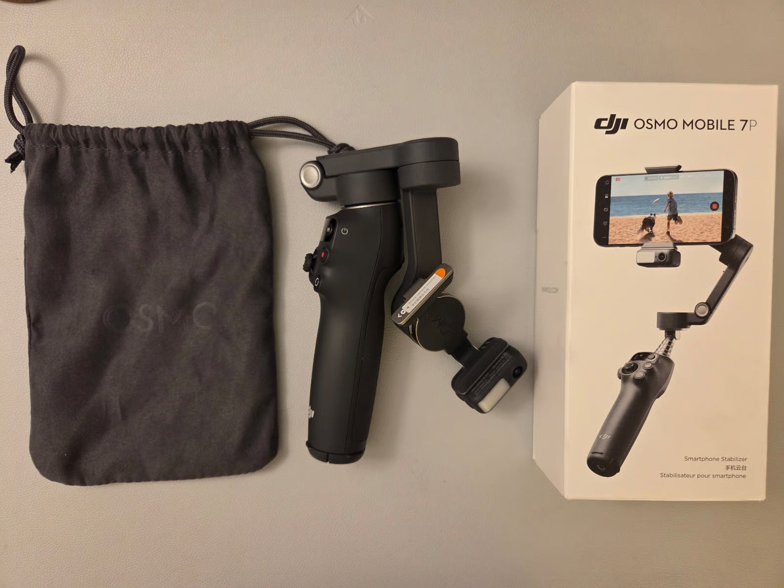 DJI Osmo Mobile 7P | Estabilizador Gimbal Smartphone con Módulo Multifuncional