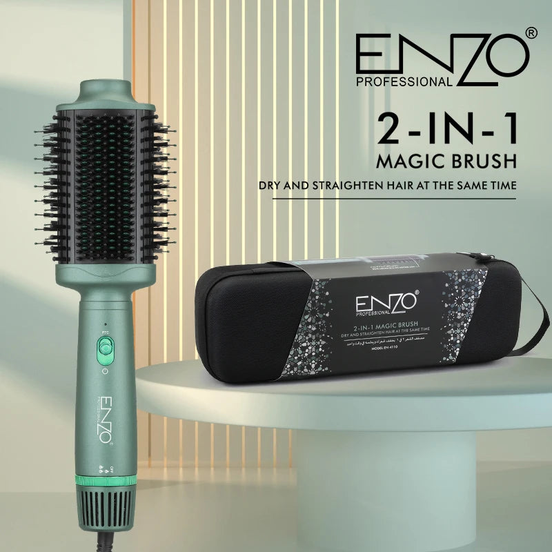 ENZO EN-4110 Cepillo Secador Detalle Cerdas - Krishna Iquique