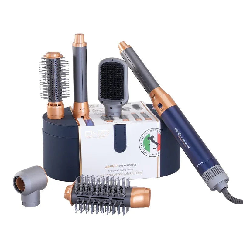 ENZO EN-4133 - Air Styler 6 en 1 Secador y Moldeador Vista Superior - Krishna Iquique