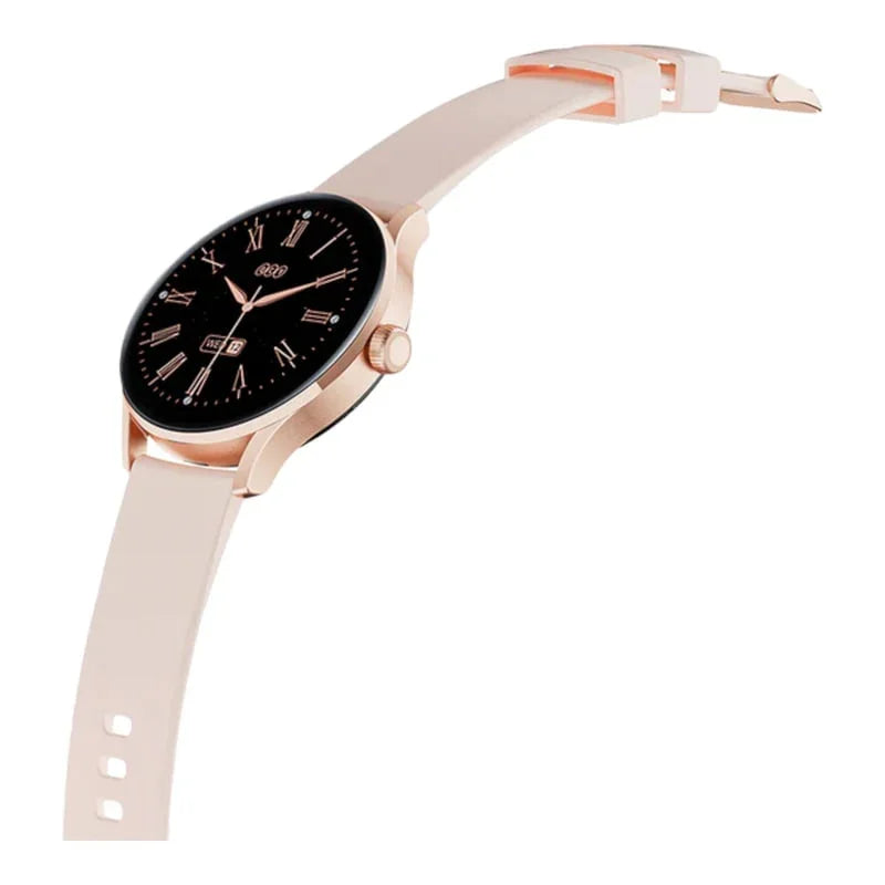 QCY Watch Elite Smartwatch Rosado Vista Completa - Mall ZOFRI Iquique