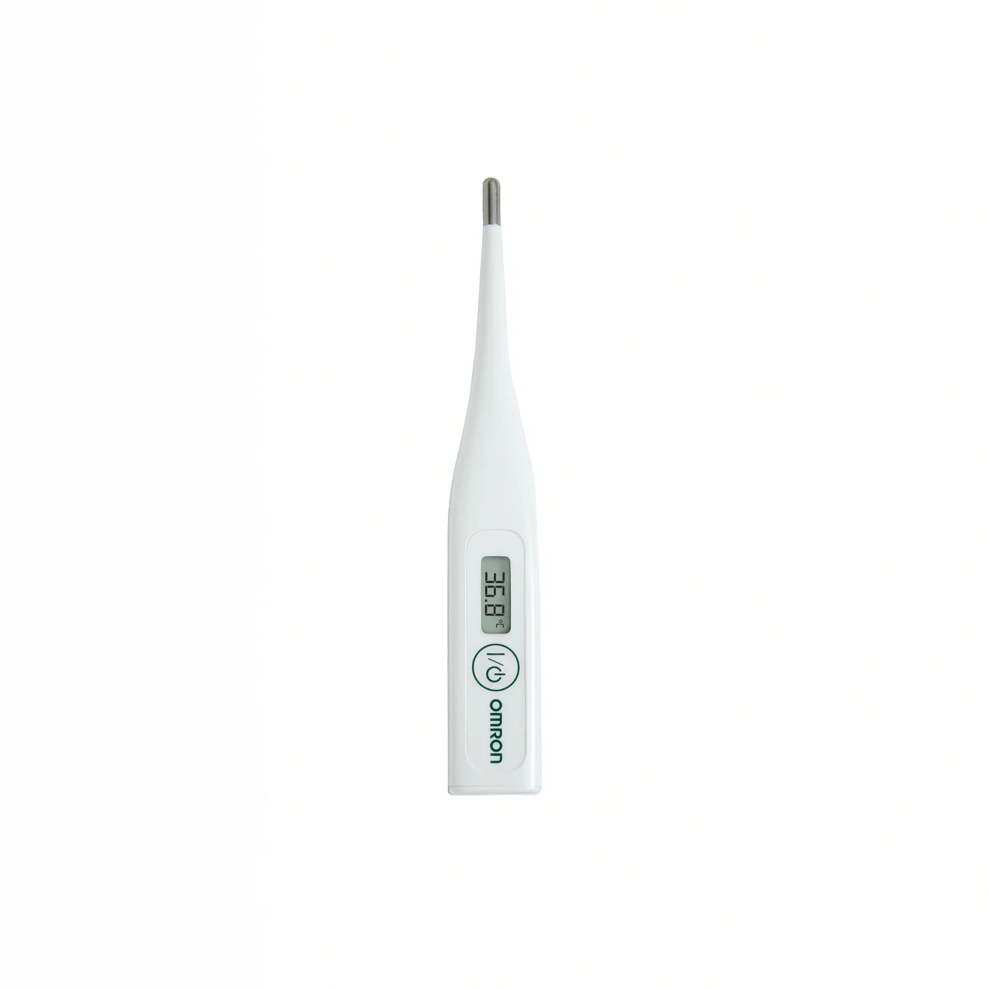 Omron MC-343F-INT - Termómetro Digital de Punta Flexible Vista Frontal - Krishna Iquique ZOFRI