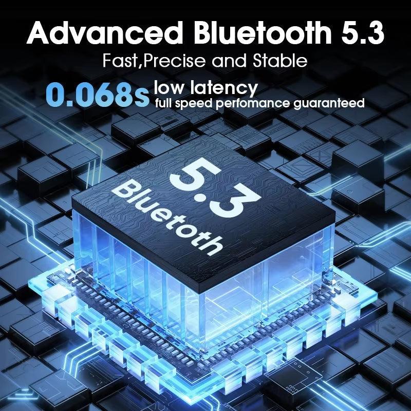 QCY H2 Pro Audífonos Inalámbricos Bluetooth 5.3 Over-Ear 60H Driver 40mm Accesorios - Mall ZOFRI Iquique