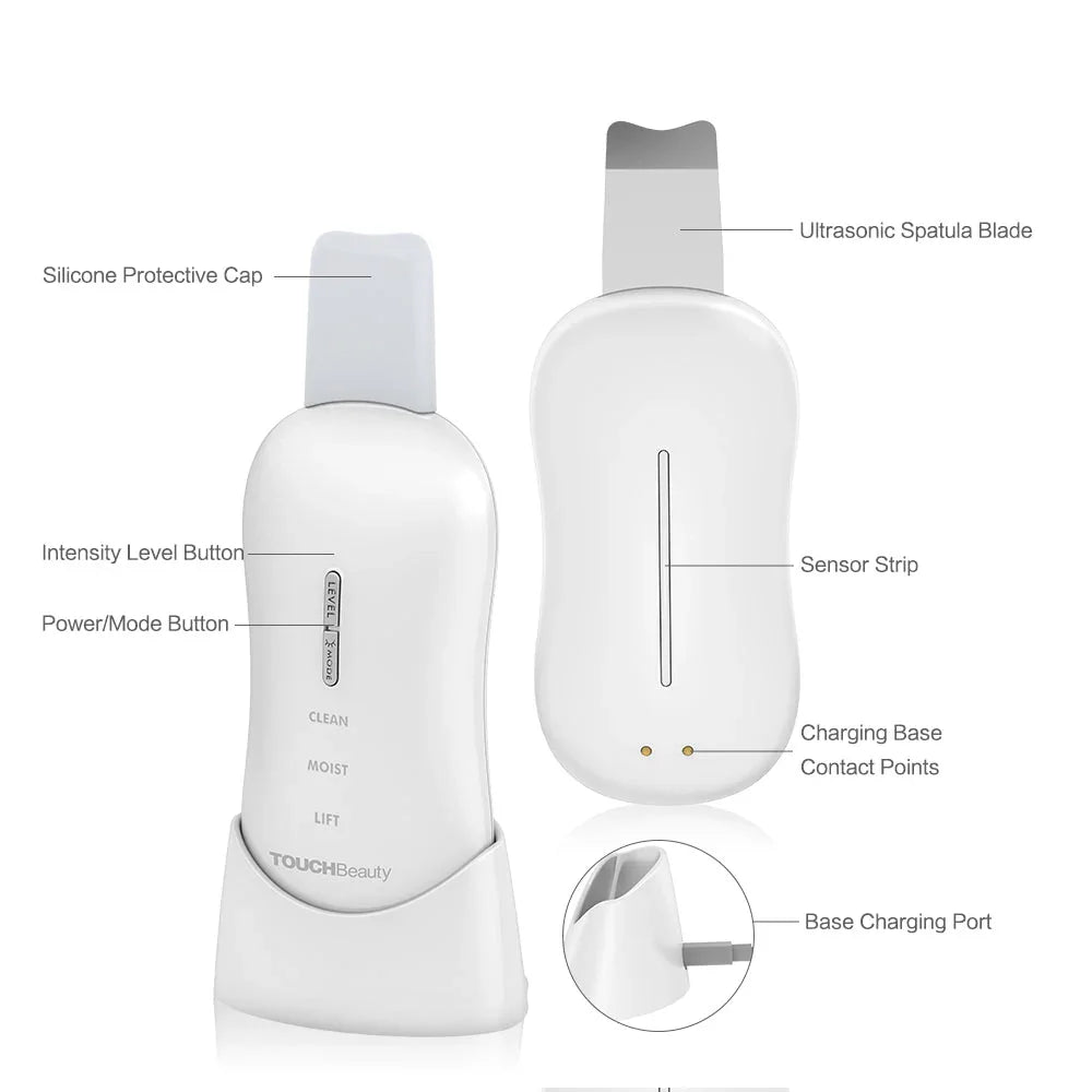 TOUCHBeauty Ultrasonic Exfoliating Scrub Device TB-1887. Accesorios - Mall ZOFRI Iquique