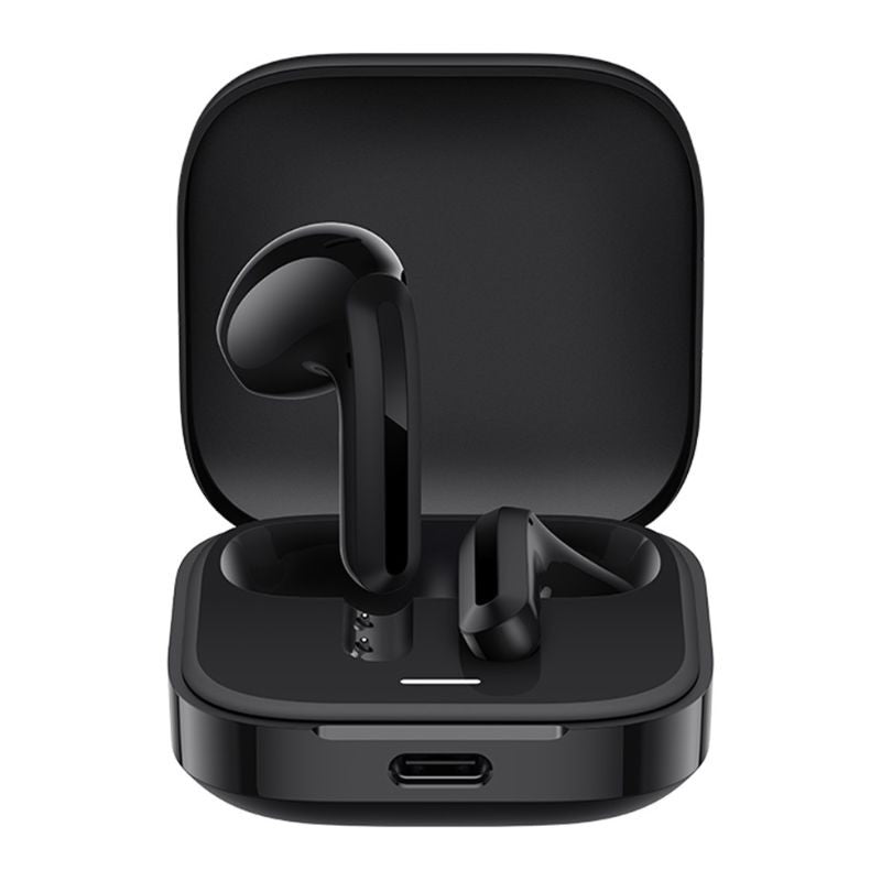 Xiaomi Redmi Buds 6 Active - Auriculares Inalámbricos Bluetooth Negro Vista Frontal - Krishna Iquique ZOFRI