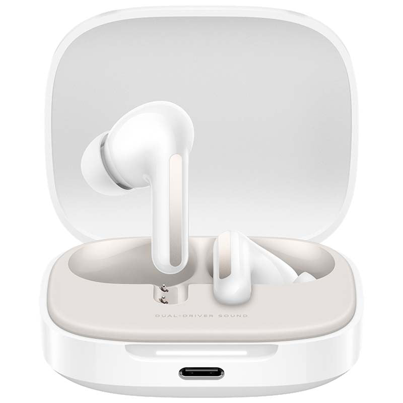Xiaomi Redmi Buds 6 - Auriculares Inalámbricos ANC Blanco Vista Frontal - Krishna Iquique ZOFRI