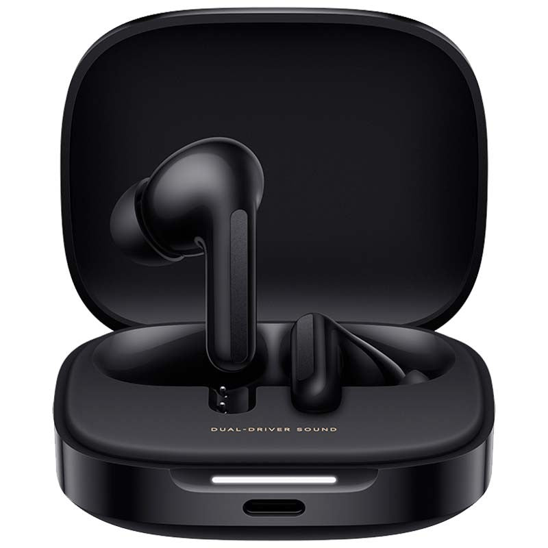 Xiaomi Redmi Buds 6 - Auriculares Inalámbricos ANC Negro Vista Frontal - Krishna Iquique ZOFRI