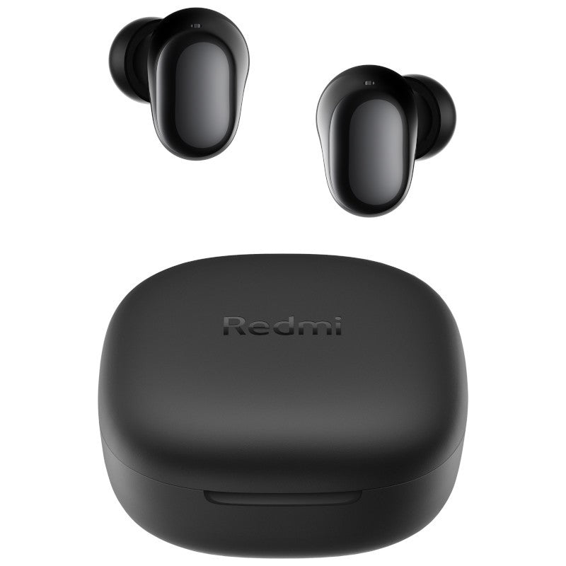 Xiaomi Redmi Buds 6 Play - Auriculares Inalámbricos Bluetooth Negro Vista Lateral - Mall ZOFRI Iquique