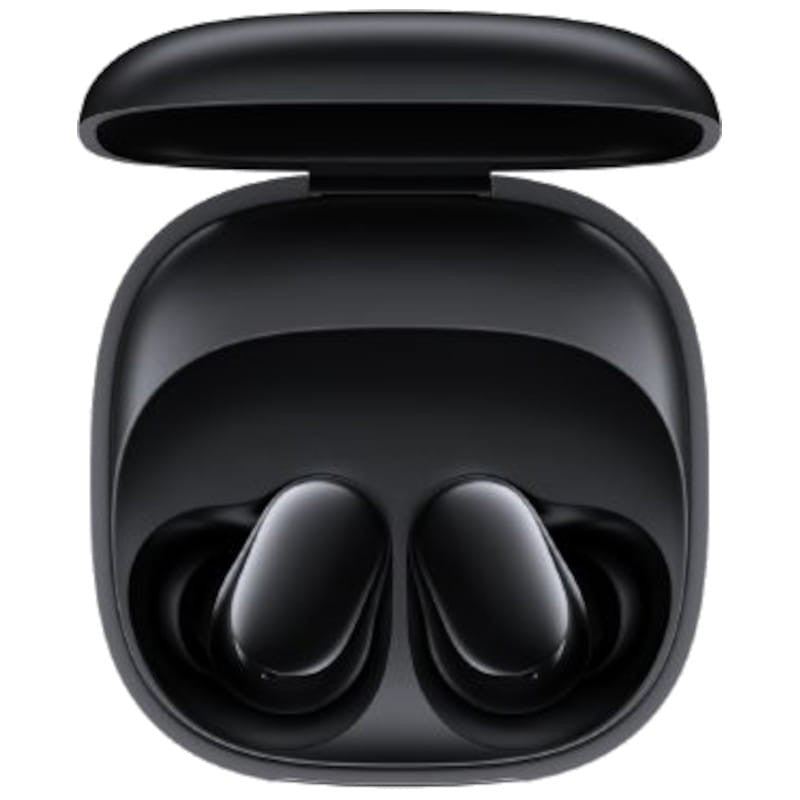 Xiaomi Redmi Buds 6 Play - Auriculares Inalámbricos Bluetooth Negro Vista Frontal - Krishna Iquique ZOFRI
