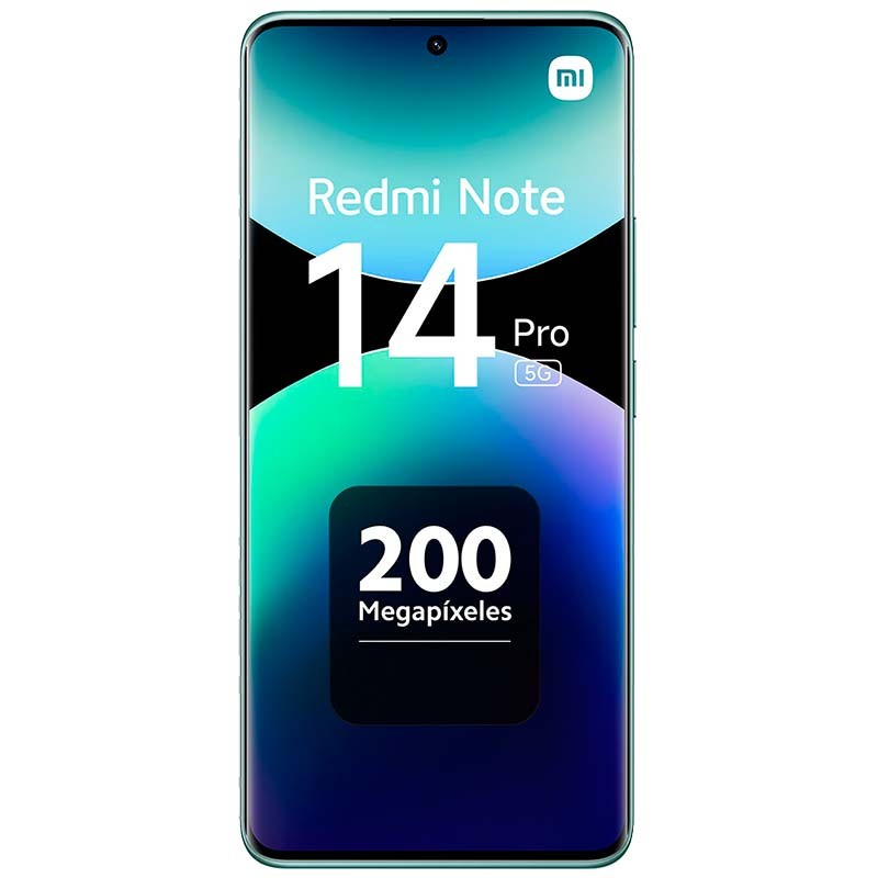 Xiaomi Redmi Note 14 Pro 5G | 8GB RAM + 256GB | Pantalla AMOLED 1.5K 120Hz | Cámara 50MP OIS