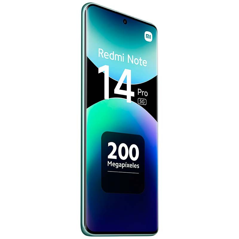 Xiaomi Redmi Note 14 Pro 5G | 8GB RAM + 256GB | Pantalla AMOLED 1.5K 120Hz | Cámara 50MP OIS