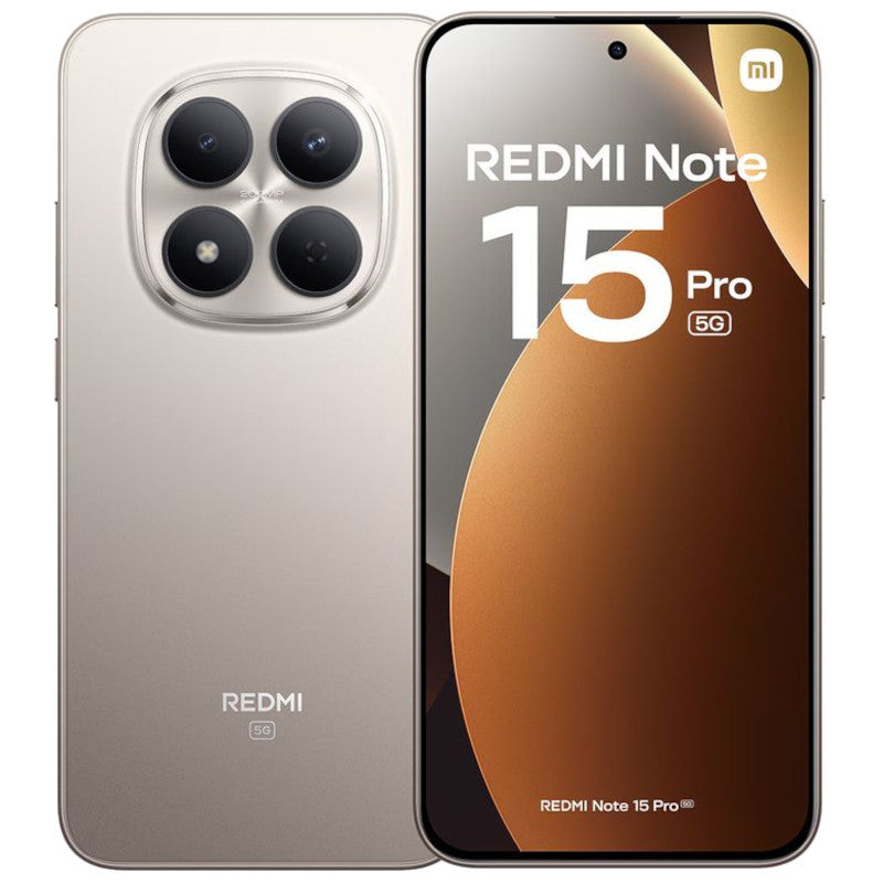 Xiaomi Redmi Note 15 Pro 5G | 8GB RAM + 512GB | Pantalla AMOLED 1.5K 120Hz | Cámara 200MP OIS