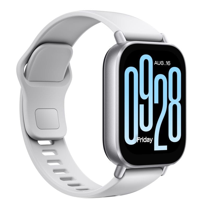Smartwatch Xiaomi Redmi Watch 5 Active Plata Pantalla LCD 2 pulgadas